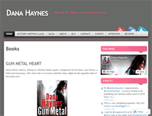 Tablet Screenshot of dana-haynes.com